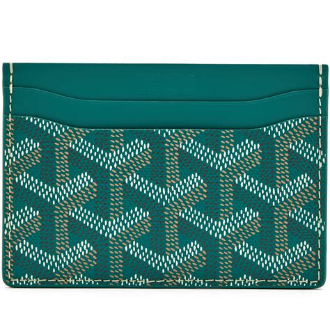 goyard st marc wallet price|goyard green card holder.